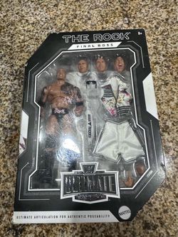 Mattel WWE The Rock Final Boss Ultimate Edition Action Figure
