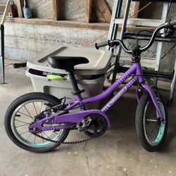 Guardian Ethos 16” Kids Bike – Purple/Aqua – SureStop