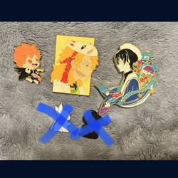 Anime Pins $2 Each