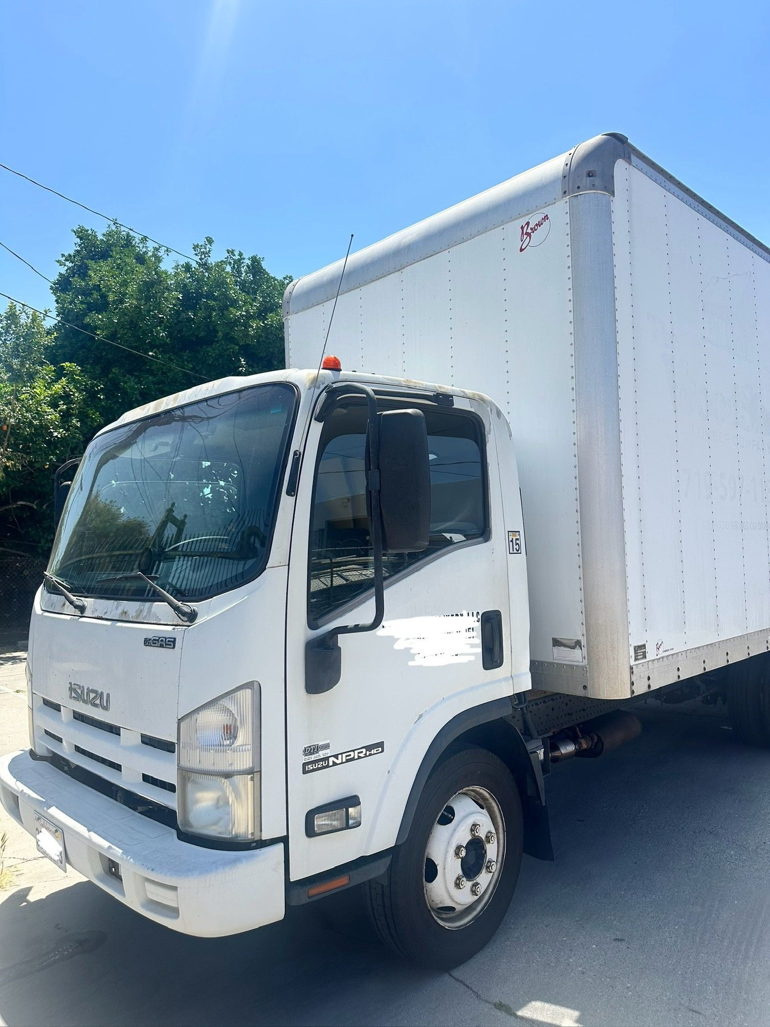 2012 Isuzu NPR HD 18 FT Box Truck