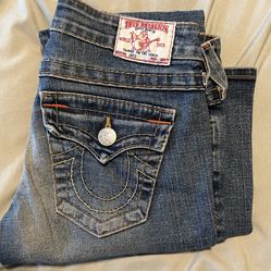 Blue True Religion Jeans ~Original Size 27