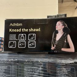 Cordless Neck Massager for Pain Relief Deep Tissue, Rechargeable Shiatsu Neck and Back Massager with Heat Kneading Shoulder Massage for Body Muscle Pa