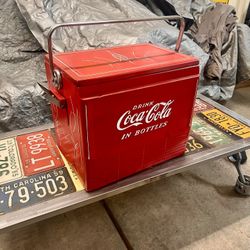 Vintage Coca Cola Cooler 