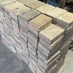 Brick Pavers.  210 Pcs.  6”x9” 
