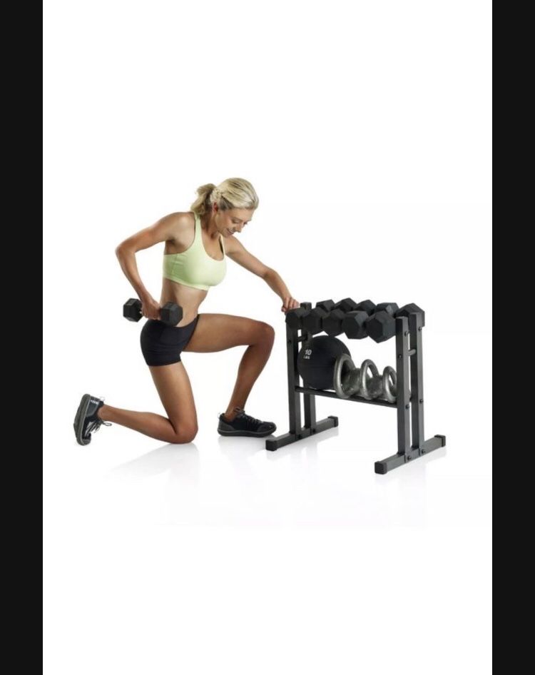 New Sealed Box Weider Two Tier Weight Rack, Weights Not Included