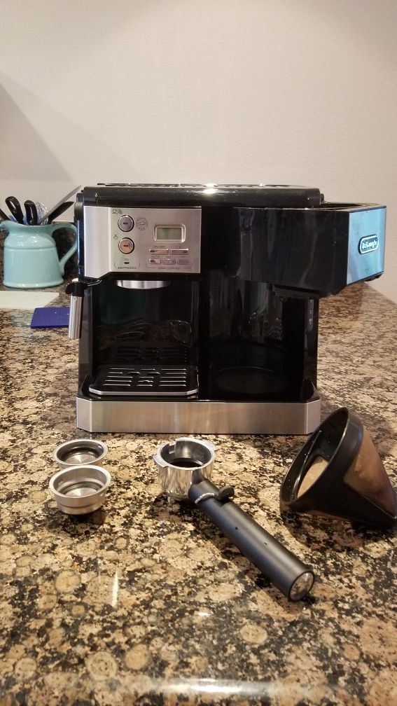 DeLonghi All-in-One Espresso and Coffee Maker - BCO 430