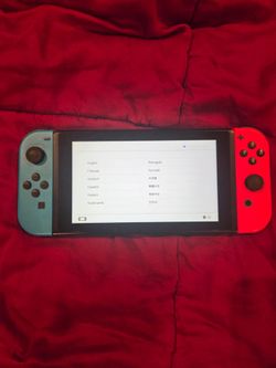 Nintendo switch bundle - 9 games, carrying case, and game holders