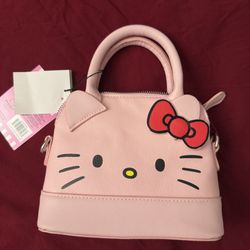 SANRIO Hello Kitty Leather Crossbody Handbag