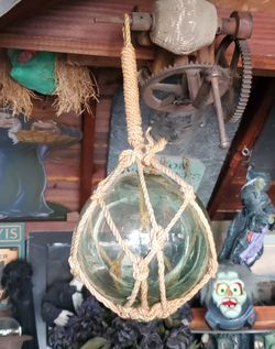 Vintage Japanese glass fishing ball