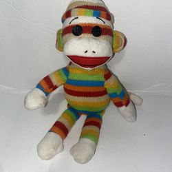 Ty Beanie Babies  Rainbow  sock monkey