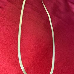 Gold Herringbone Chain