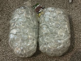 Clear gem beads