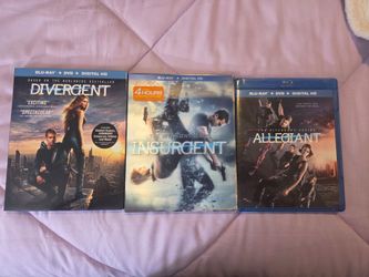 The Divergent Series Blu-ray Collection – Divergent, Insurgent & Allegiant