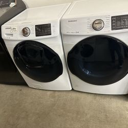 Samsung Washer And Gas Dryer Set
