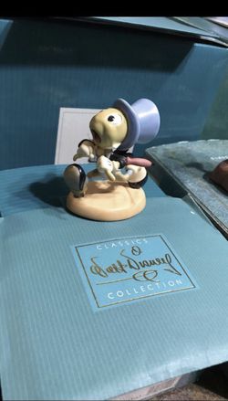 WDCC Jiminy Cricket “Wait for Me, Pinoke!” Disney Figurine