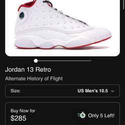 Retro Jordan 13s