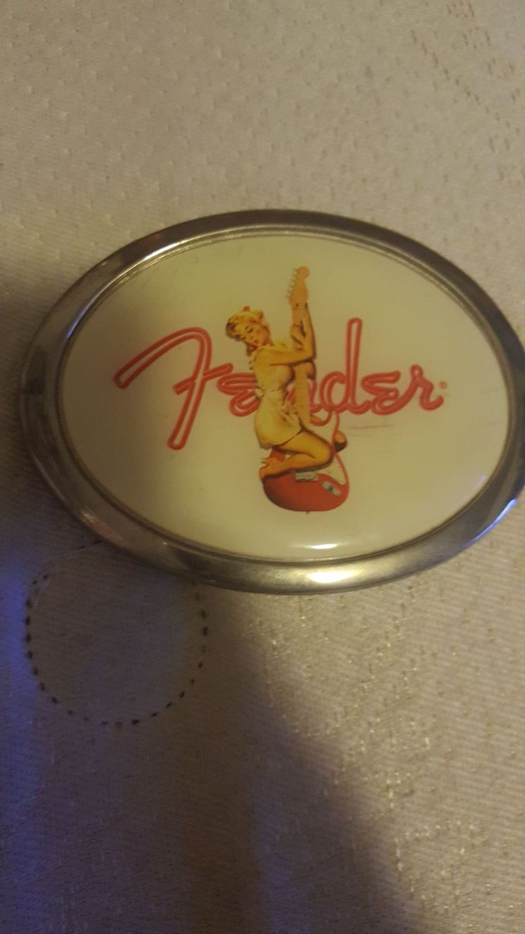 Vintage Fender Belt Buckle