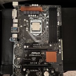 LGA1151 Motherboard With I7-7700k