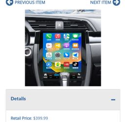 e product is a 2016-2021 stereo system with a 9.7-inch touch screen head unit that supports both Wireless CarPlay and Android Auto. This in-dash unit
