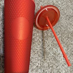 Red New Starbucks Studded Holiday Tumblr❤️