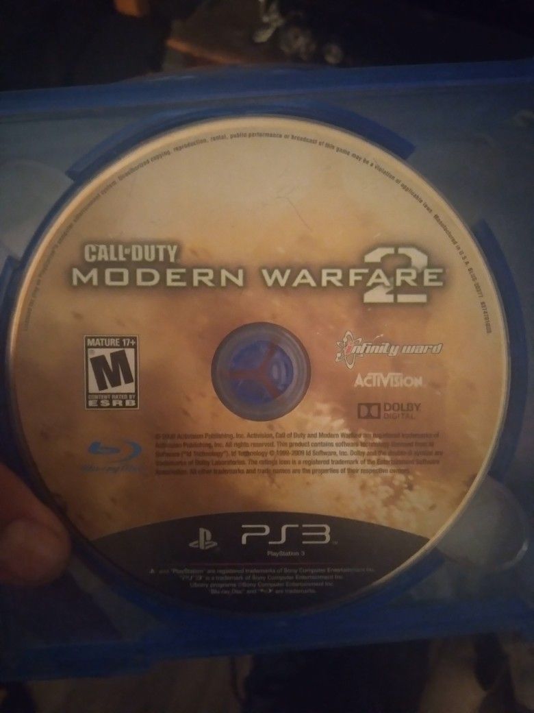 Cod Modern Warfare 2 Ps3
