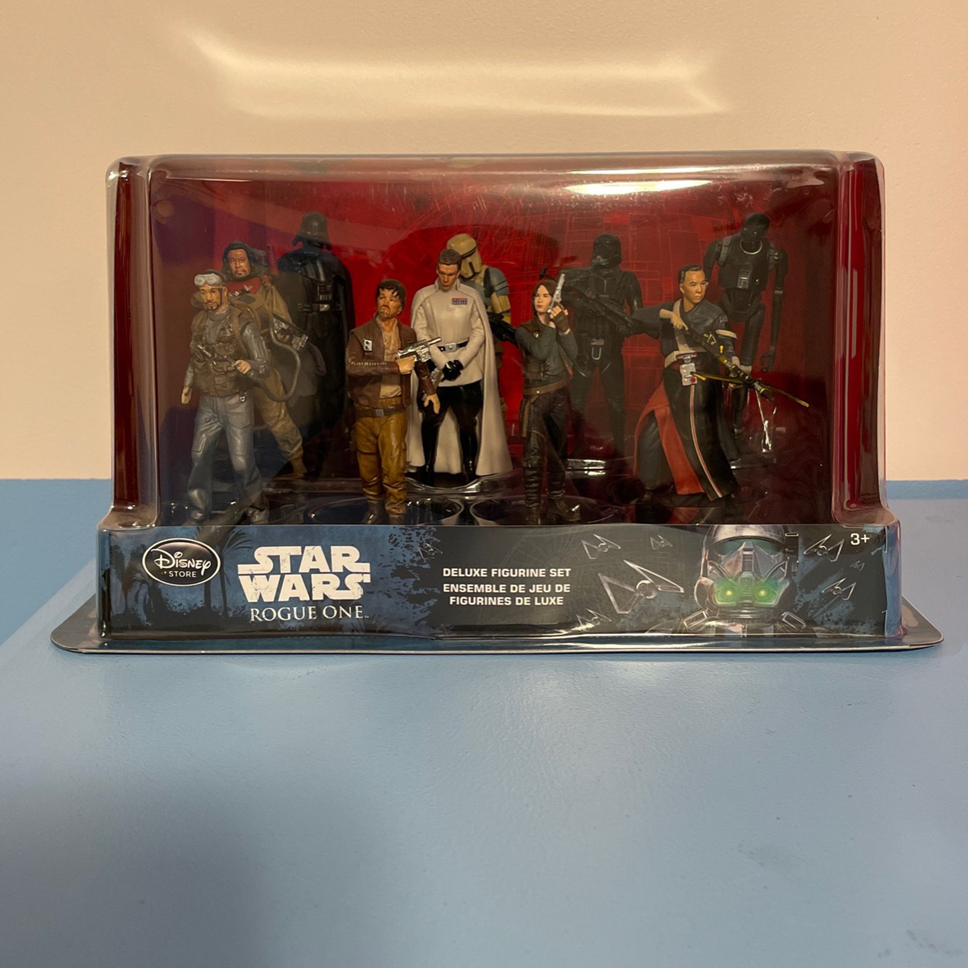 Star Wars Rouge One 2016 Deluxe Figurine Set Disney Store