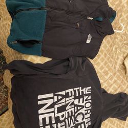 North Face Hoodie And Vest