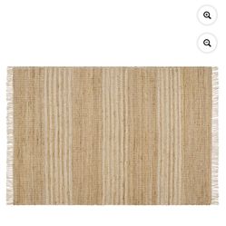 BRAND NEW - 5' x 7' - Better Homes & Gardens by Dave & Jenny Marrs Sharma Jute Area Rug
