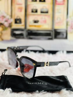 H ermes Gray  S unglasses
