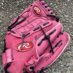 Baseball Pink Glove