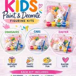 Fun Kids Craft Kits 🎨 Dinosaurs • Cars • Easter