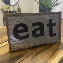 Eat Sign 
