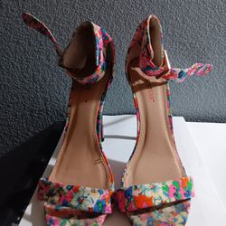 55 Ankle Strap High Heels