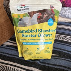 Gamebird Showbird Starter Grower 