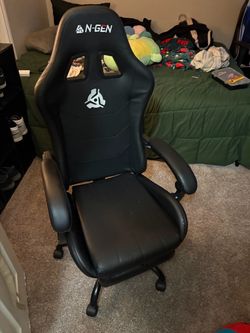N-GEN Black Gaming Chair