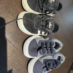 Toddler shoes Adidas size 6, wonder nation size 5
