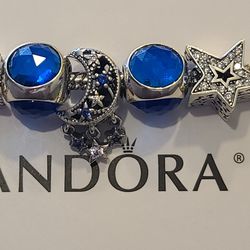 Five Pandora Charms