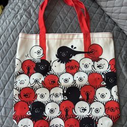 Japan Exclusive Takoyaki Octopus Canvas Tote