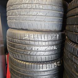 Pair 275/40/21 Hankook
