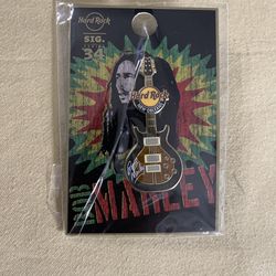 Bob Marley Las Vegas Hard Rock Cafe pin