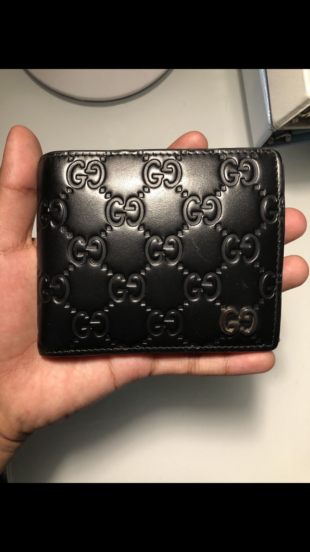 Gucci leather wallet