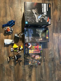 Mixed Action Figure and Collectible Lot