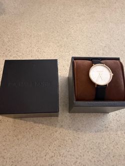 Michael Kors women’s leather watch