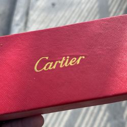 Cartier frameless glasses