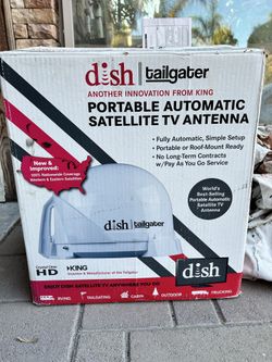 Dish Tailgater Portable Satellite TV Antenna