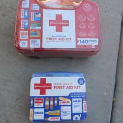 First aid kits both new condition