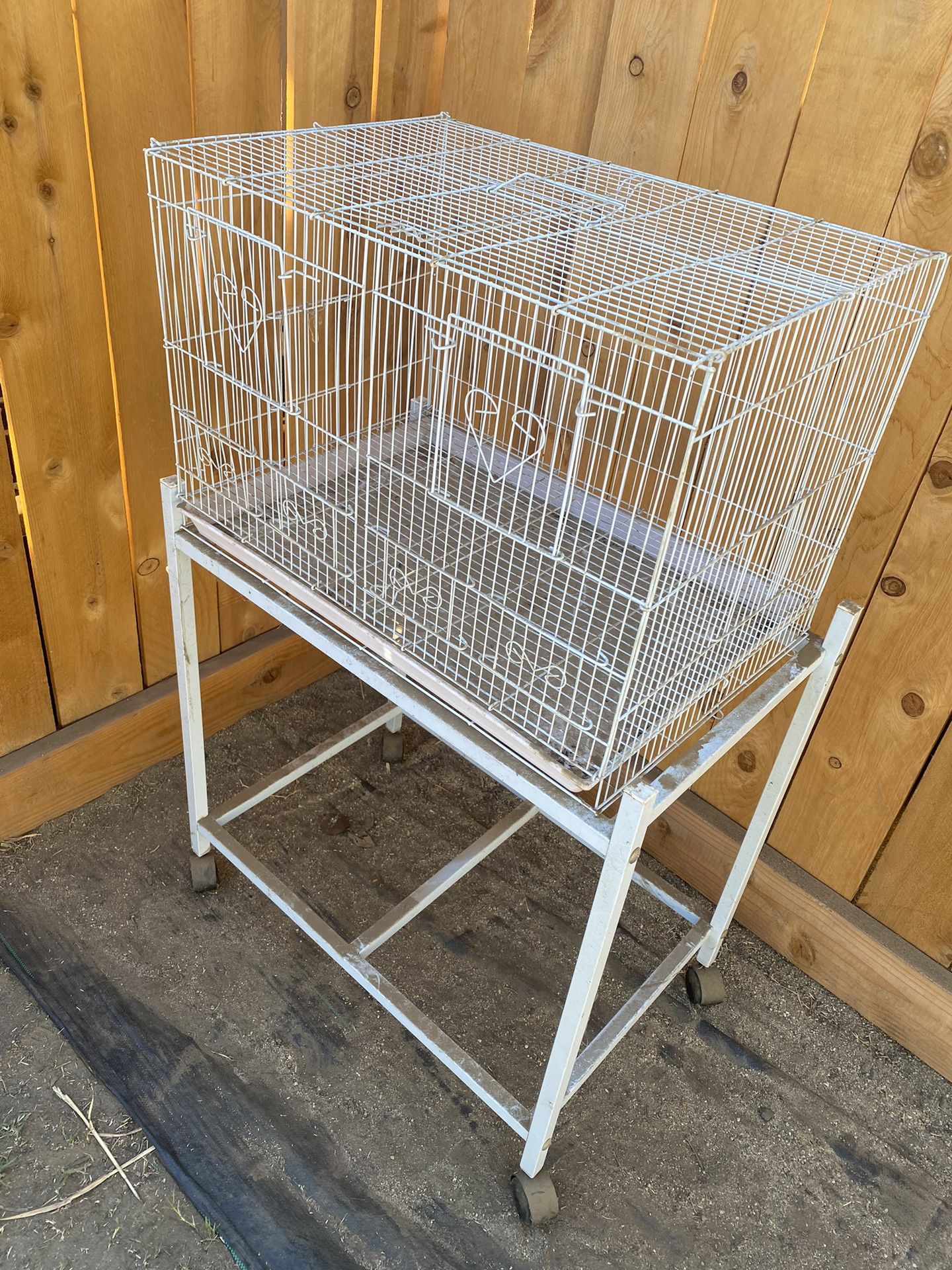 Bird Cage And Stand