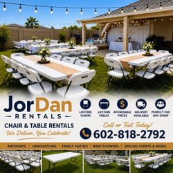 Chairs and Tables