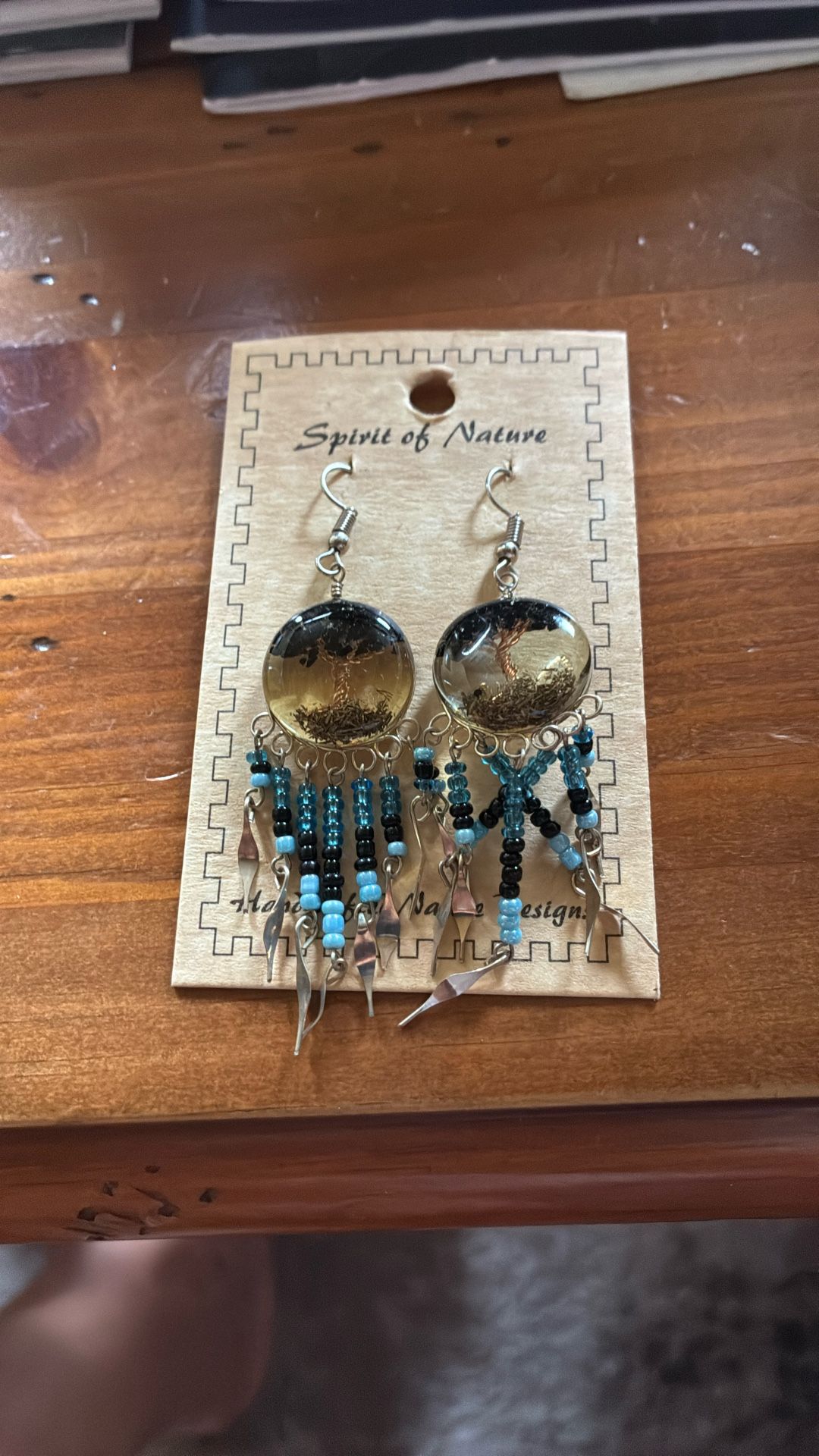 Spirit Of Nature Earrings (brand new, never worn)