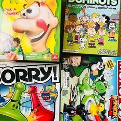 Lot of 11 Board games For Kids Or Juniors / Great Condition All Complete